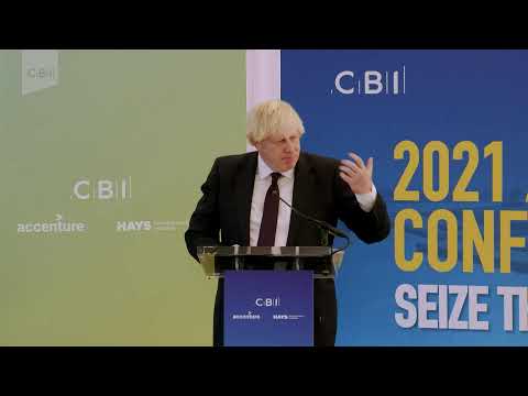 Watch live as @BorisJohnson addresses #CBI21