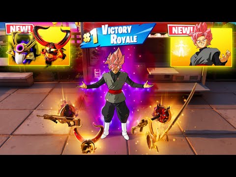 GOKU BLACK vs NEW 3 MEDALLIONS & MYTHIC’S CHALLENGE ( NEW! FORTNITE CHAPTER 6 )