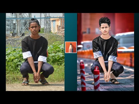 Autodesk sketchbook Hair Style Editing | Autodesk Hair + White Face Photo Editing | Smooth Skin Edit