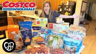 Massive Costco Grocery Haul | Shopping for Costco Snacks | PHILLIPS FamBam Costco Haul