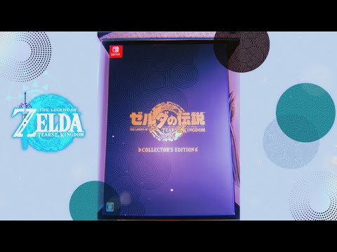 Unboxing The Japanese Zelda: Tears of The Kingdom Collector's Edition!