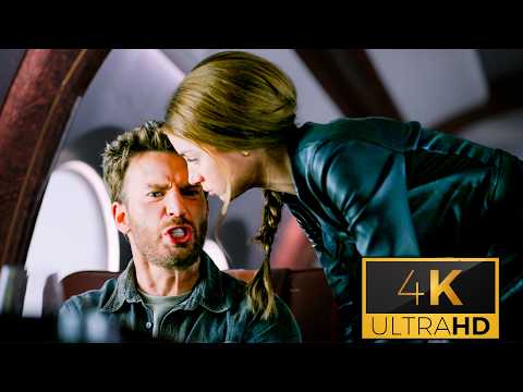 Ghosted Movie Funny Flight Scene