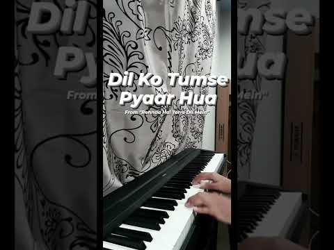 Dilko Tumse Pyaar Hua from "RHTDM" #rhtdm #rehnaahaiterredilmein #shorts #rmadhavan #diamirza #piano