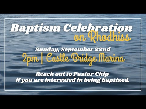 Baptism Celebration at Rhodhiss | Sunday, September 22, 2024