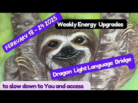 Energy Upgrade to slow down and access You. Dragon Light Language Bridge.