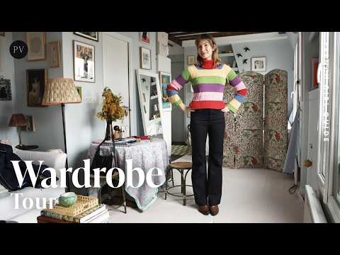 Parisian Wardrobe Tour | Inside a Colourful & Playful Personal Style