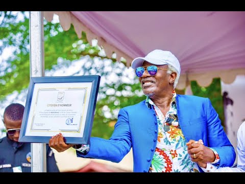 Discours d’ALPHA BLONDY lors de sa décoration en tant que Citoyen d’Honneur de Grand-Bassam