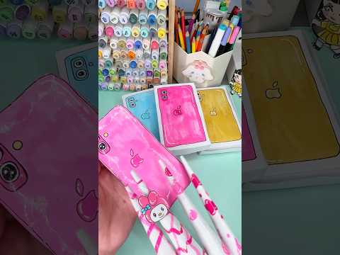 Cute DIY Paper squishy ￼iPhone!?#papersquishy #iphone #squishy #cute #papercraft #cutecrafts #craft