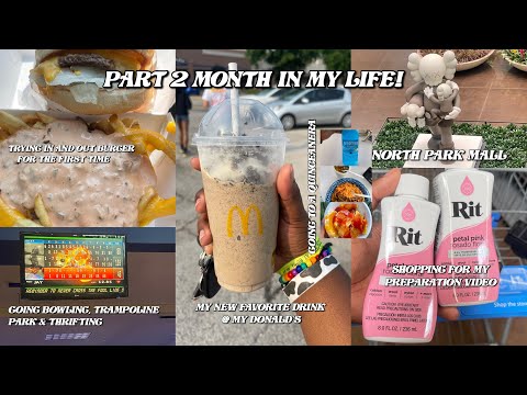 MONTH IN MY LIFE PT2 : MAIN EVENT, TRAMPOLINE PARK, PARTY, SHIEN HAUL & MORE