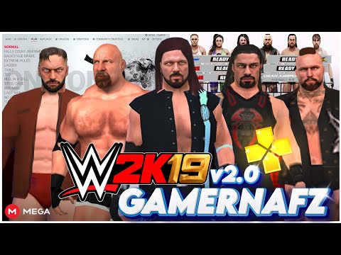 WWE 2K19 2.0 By GamerNafz & Finn Released! [ PSP WWE HIDDEN GEMS SERIES 14 ]