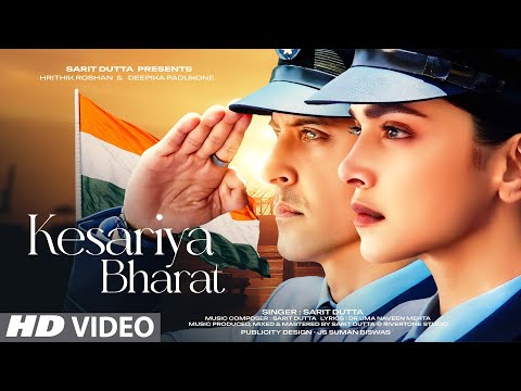 New Patriotic Song 2024 | Kesariya Bharat | Hrithik Roshan, Deepika Padukone | Desh Bhakti Song