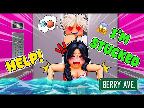 Stuck In An Elevator With My Best Friend's Billionaire Neighbor! (Berry Avenue Story)