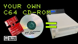 Build your own C64 CD-ROM (PCB and Disc available now!) #pcbway #c64 #commodore #retrogaming