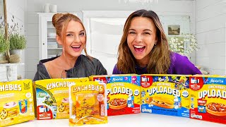 We Tried EVERY Lunchables Combination!