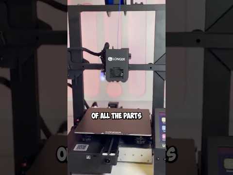 What are all the parts on my 3D printer? #3dprinter #3dprinting #shorts