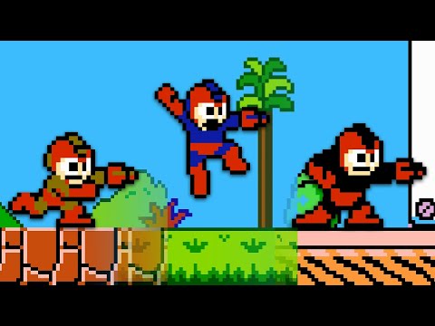 Mega Man in Mario's World