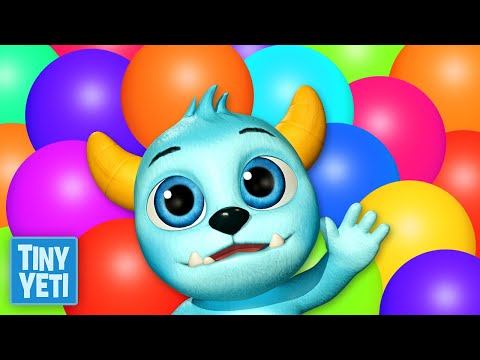 Learn Colors with Bouncing Balls · Fun and Easy Preschool Learning