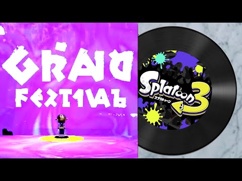 【スプラトゥーン3 BGM】グランドフェス ロビー（1・2日目）「Soak & Stomp (Grand Mix)」｜Splatoon 3 OST -Grand Festival Lobby