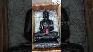 Buy Online Black Buddha Statue for Garden in Bangalore - Best Marble Statue Manufacturer From India