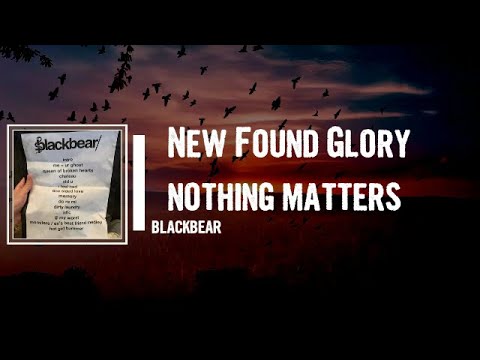 blackbear - nothing matters Lyrics