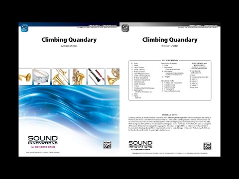 Climbing Quandary, by Robert Sheldon – Score & Sound