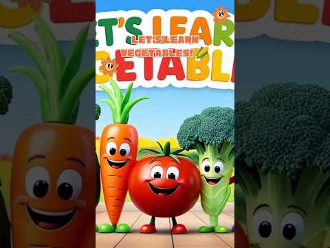 let's Learn Vegetables #ytshorts #shorts #kidslearning