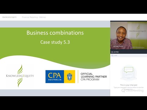 CPA Business Combinations - Case Study 5.3