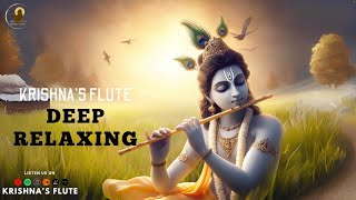 Krishna Flute || Deep Relaxing Music , Sleep Music , Meditation Music, Study, Calming Music