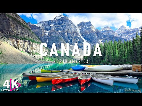 Canada 4K - Relaxing Music Along With Beautiful Nature Videos