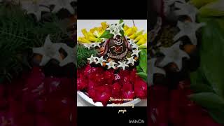 shravan somvar mitti ke Parthivshivling pooja #harharmahadev #shringar #shravan #flowers