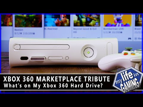 Xbox 360 Marketplace Tribute - What's on My Xbox 360 Hard Drive? / MY LIFE IN GAMING