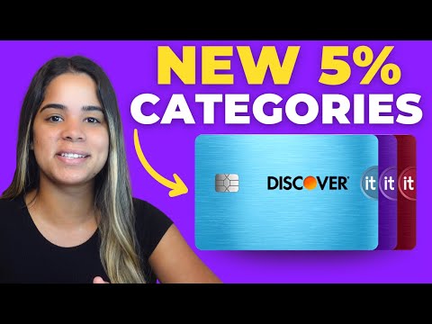 Discover It Cash Back Card: NEW 5% Cash Back Categories 2023