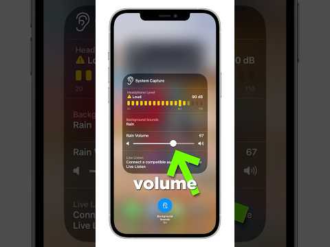 Did You Know The iPhone Has A SECRET White Noise Feature?