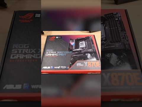 My NEW Favorite AM5 Motherboard | Asus ROG STRIX X870E-E Gaming WIFI Unboxing and Pricing