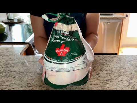 Costco Fresh Turkey / Costco 2024 / Costco Meat / Roasted Turkey Recipe / ASMR Cooking