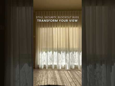 Transform your view | window coverings