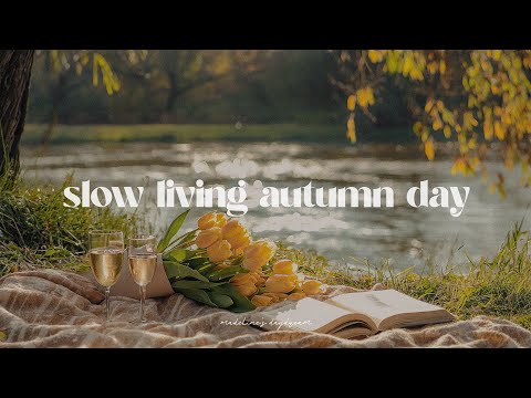 quiet autumn playlist for slow living day in october ☕️🤍 | romanticize your life with morning piano