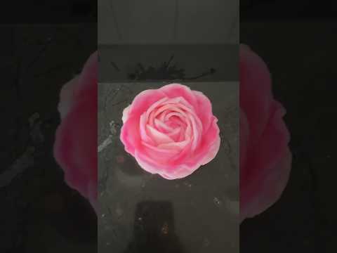 How to make viral cotton pad flowers! 🌺 #satisfying #diy #craft #oddlysatisfying #fun #easy #art