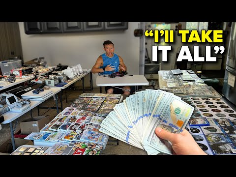 Buying EVERYTHING at a Garage Sale...