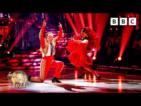 Chris McCausland and Dianne Buswell Paso Doble to El Gato Montes by Ramon Cortez ✨ BBC Strictly 2024