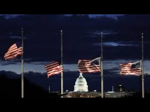 Carter's gift - flags half mast in USA - a tarot reading