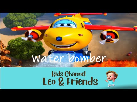 🚒💦  Firefighting Plane Song for Kids ✈️🔥