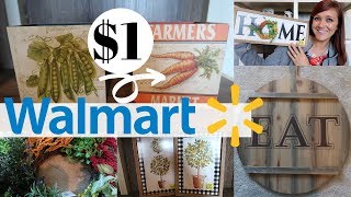 HUGE WALMART CLEARANCE HAUL | FARMHOUSE WALMART HOME DECOR | PRICES STARTING AT $1