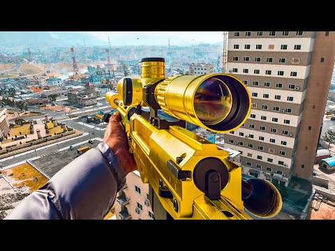 WARZONE URZIKSTAN BATTLE ROYALE SOLO SNIPER GAMEPLAY! (NO COMMENTARY)