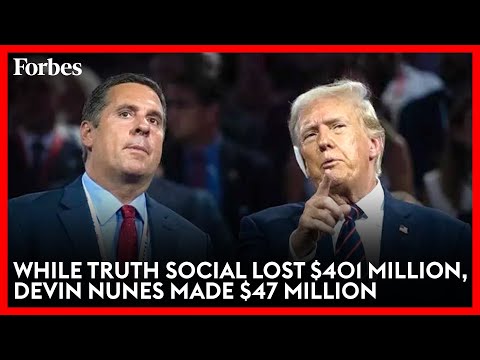 Truth Social CEO Devin Nunes Made $47 Million Running Donald Trump's Social Media Company