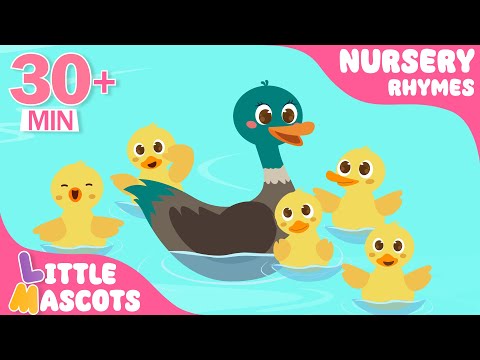 Five Little Ducks🐤 + Five Little Monkeys & more | Little Mascots Nursery Rhymes for Kids