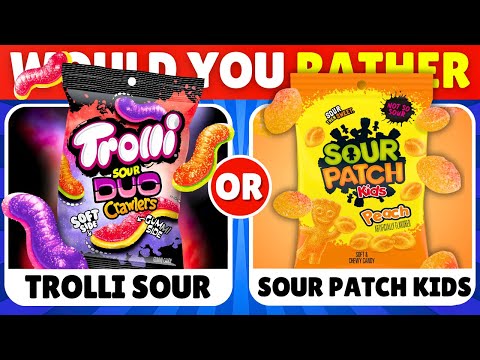 Would You Rather - Popular Candy and Sweets 🍬🍦🧁