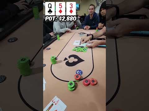 I Made This Bet Without Looking At My Cards! #shorts #poker #pokervlog