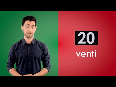 Italian Numbers 1-20 | Count in Italian | Learn Italian for Beginners