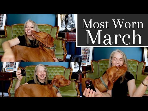 🌸 My Top 16 Perfumes of March 2024 (and Poppy being needy for half the video) | #perfumecollection